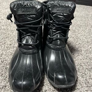 Sperry Black Duck Boots